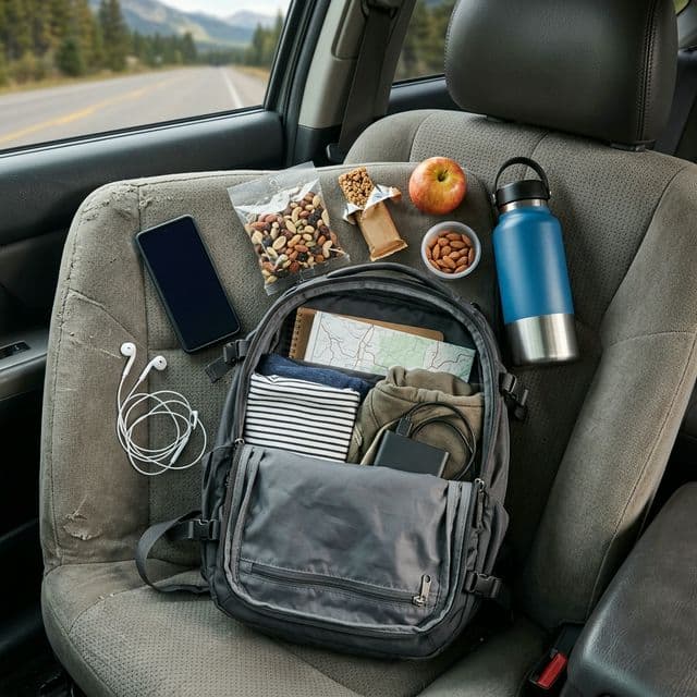 Чек-лист: что взять в длинную поездку на такси